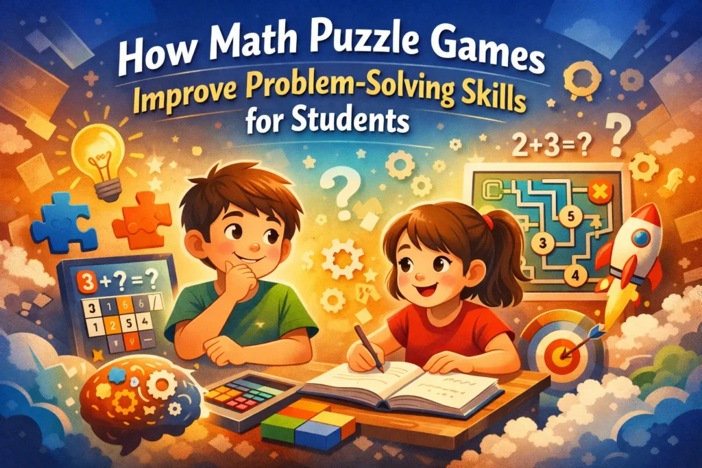 how math puzzle games improve problem-solving skills of students